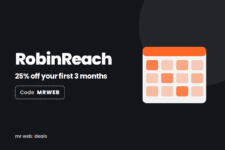 RobinReach: 25% off your first 3 months