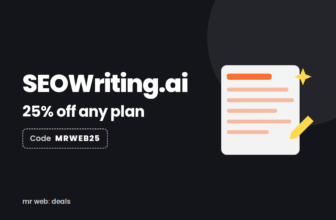 SEOWriting.ai: 25% off any plan
