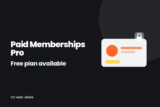 Paid Memberships Pro: Free plan available